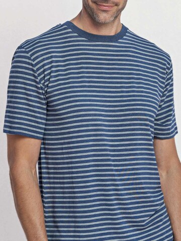 zd ZERO DEFECTS Pyjama kort 'Kouros navy' in Blauw