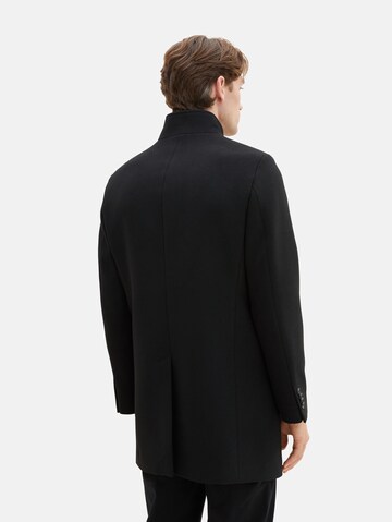 Palton de primăvară-toamnă de la TOM TAILOR pe negru