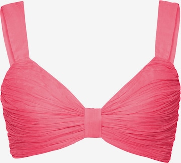 Anse Victorin - Top 'Lucy' en rosa: frente