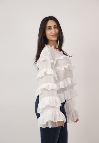 CHERRY KOKO Blouse in Wit