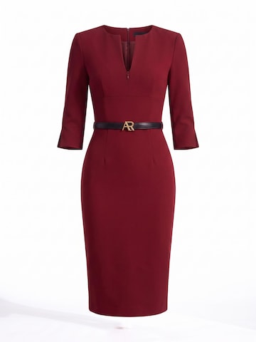 AUDRAY Sheath dress 'THE-AUDRAY' in Red