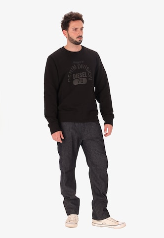 Felpa di DIESEL in nero