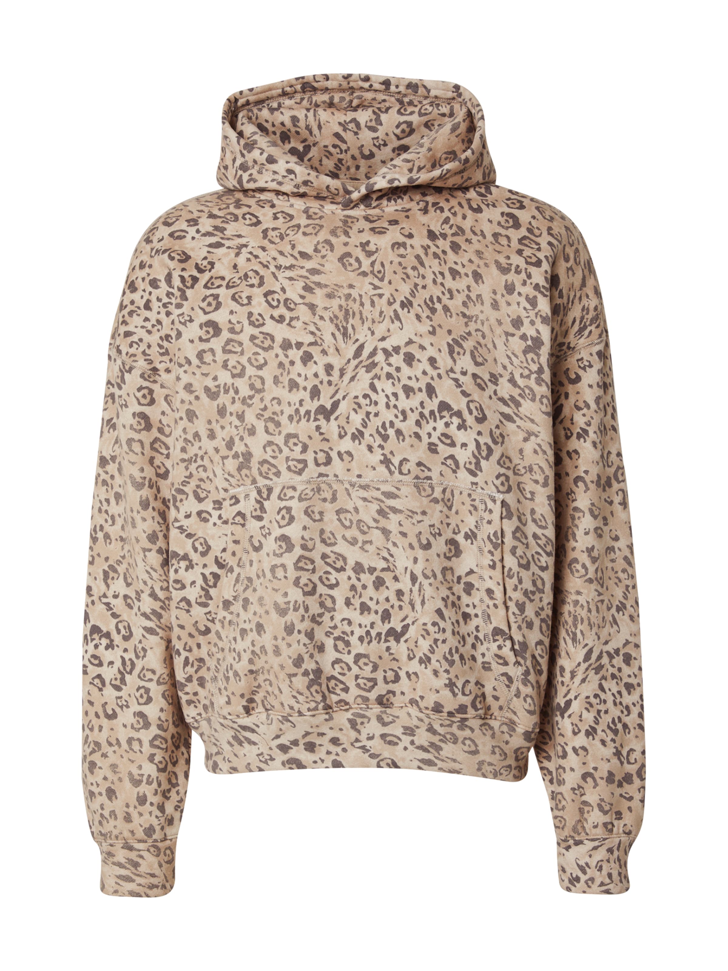 Bluză de molton de la HOLLISTER pe maro: față