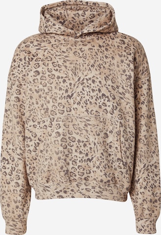 HOLLISTER - Sweatshirt em castanho: frente