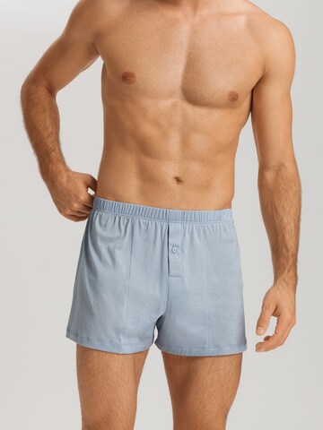 Hanro Boxer shorts ' Cotton Sporty ' in Blue: front