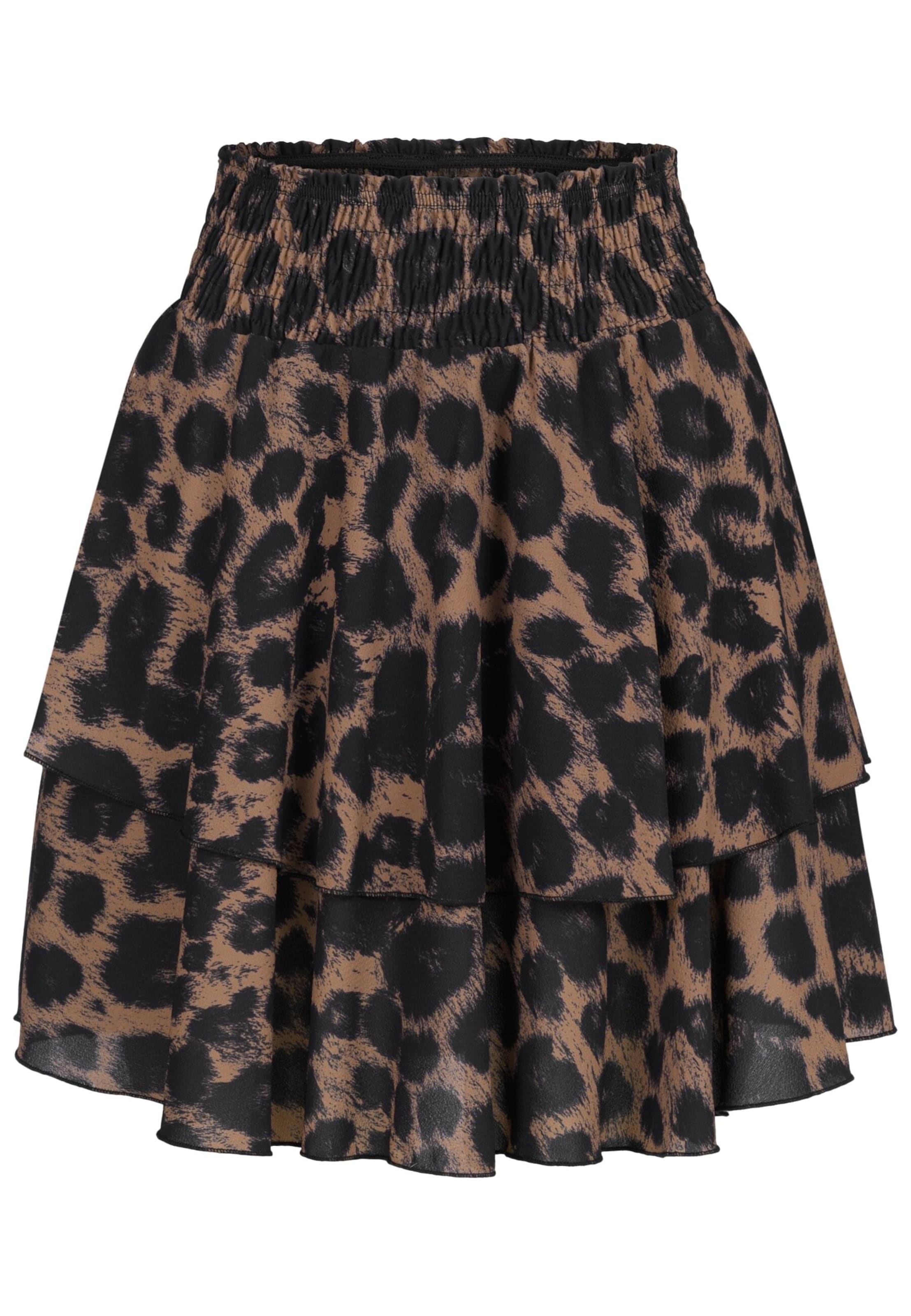 Cloud5ive Skirt in Brown: front