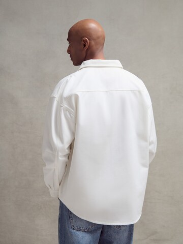 ABOJ ADEJ Comfort fit Button Up Shirt 'Jemal' in White