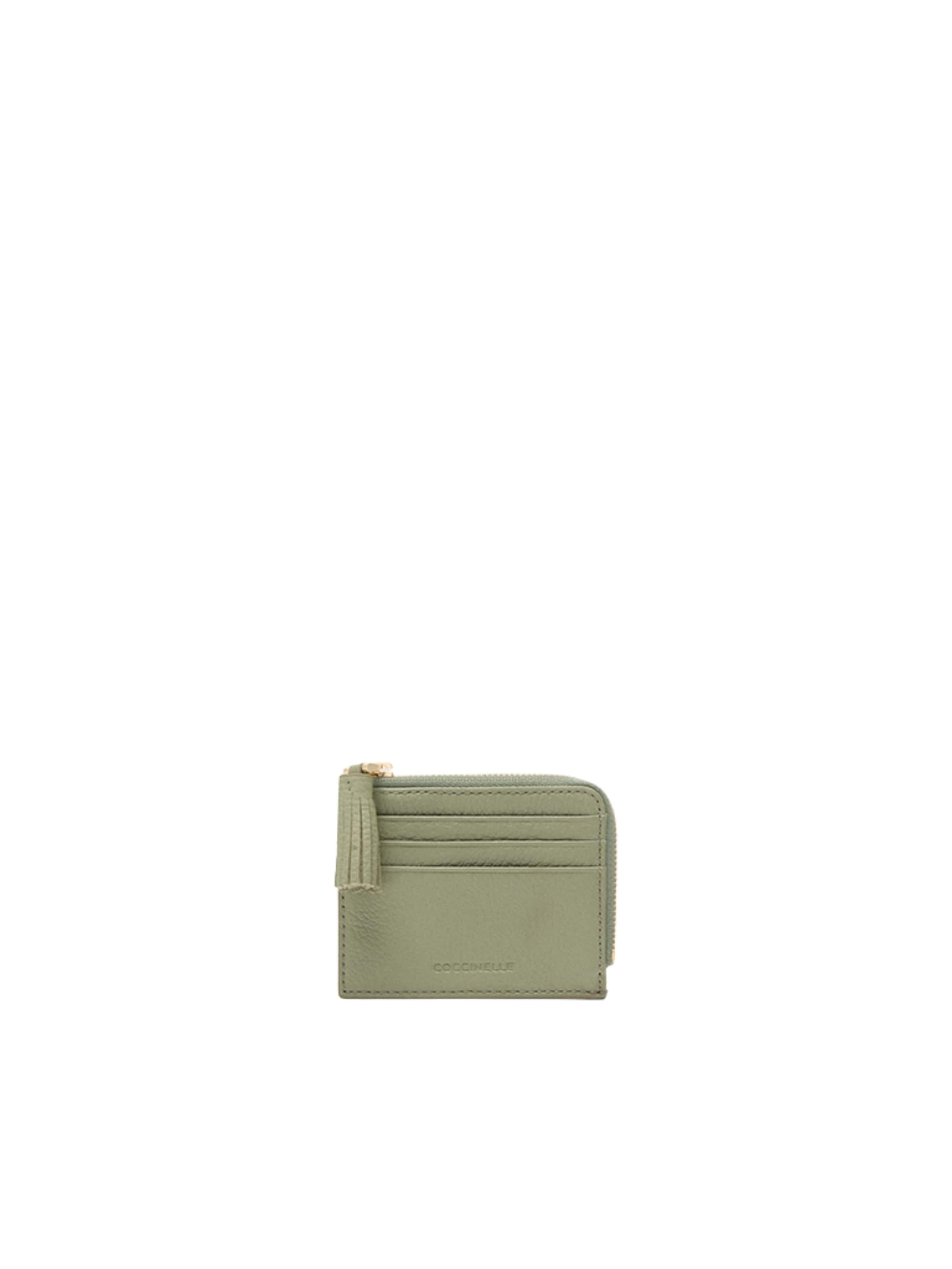Coccinelle Wallet 'COCCINELLE TASSEL' in Green: front