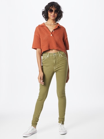 Skinny Jean 'Workwear Mile High' LEVI'S ® en vert