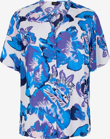 Zizzi Blouse 'MRILEY' in Wit: voorkant