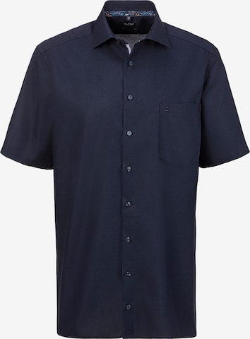 OLYMP Comfort fit Button Up Shirt in Blue: front