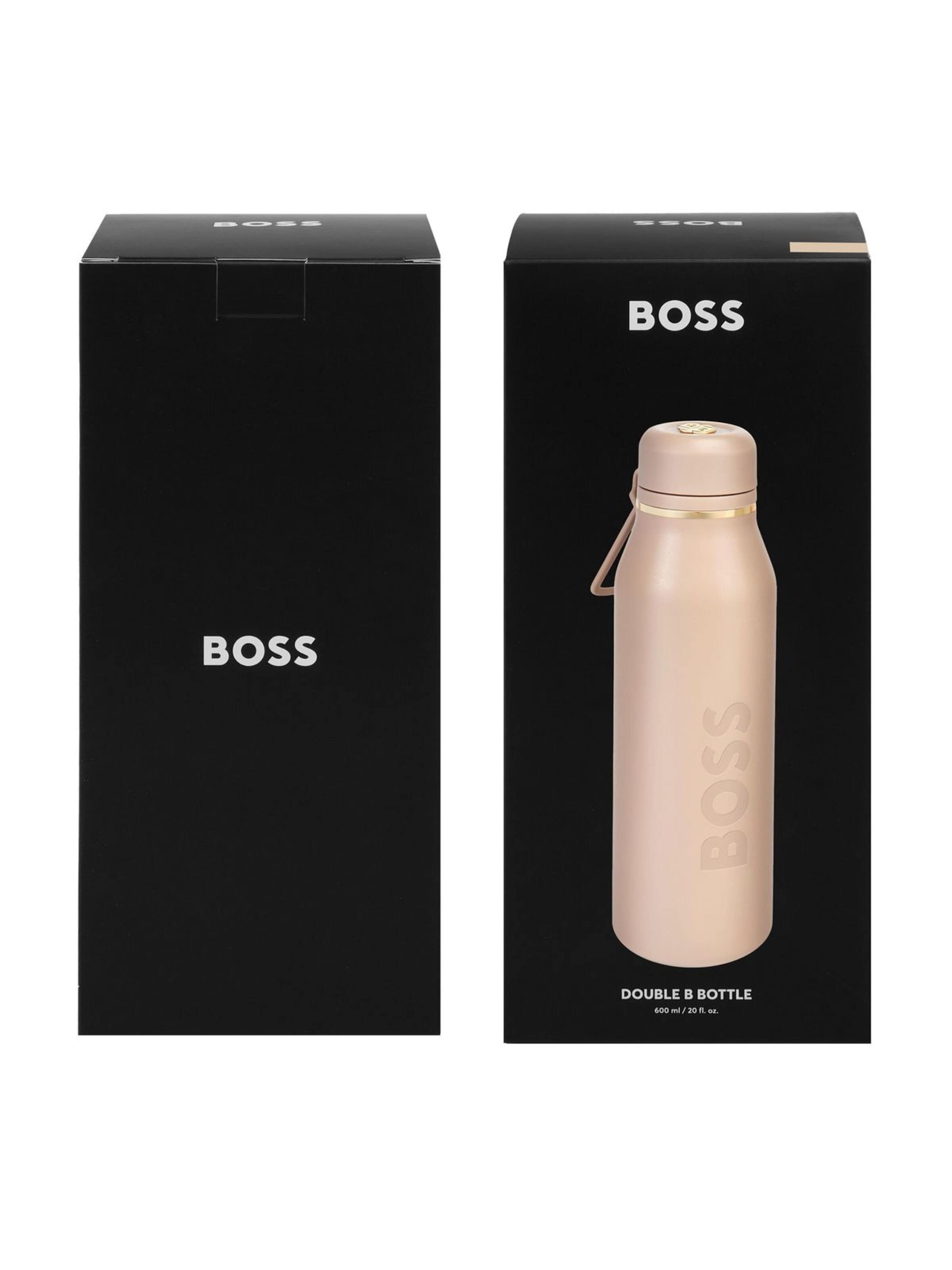 BOSS Láhev na vodu 'Isothermal flask Double B' – béžová