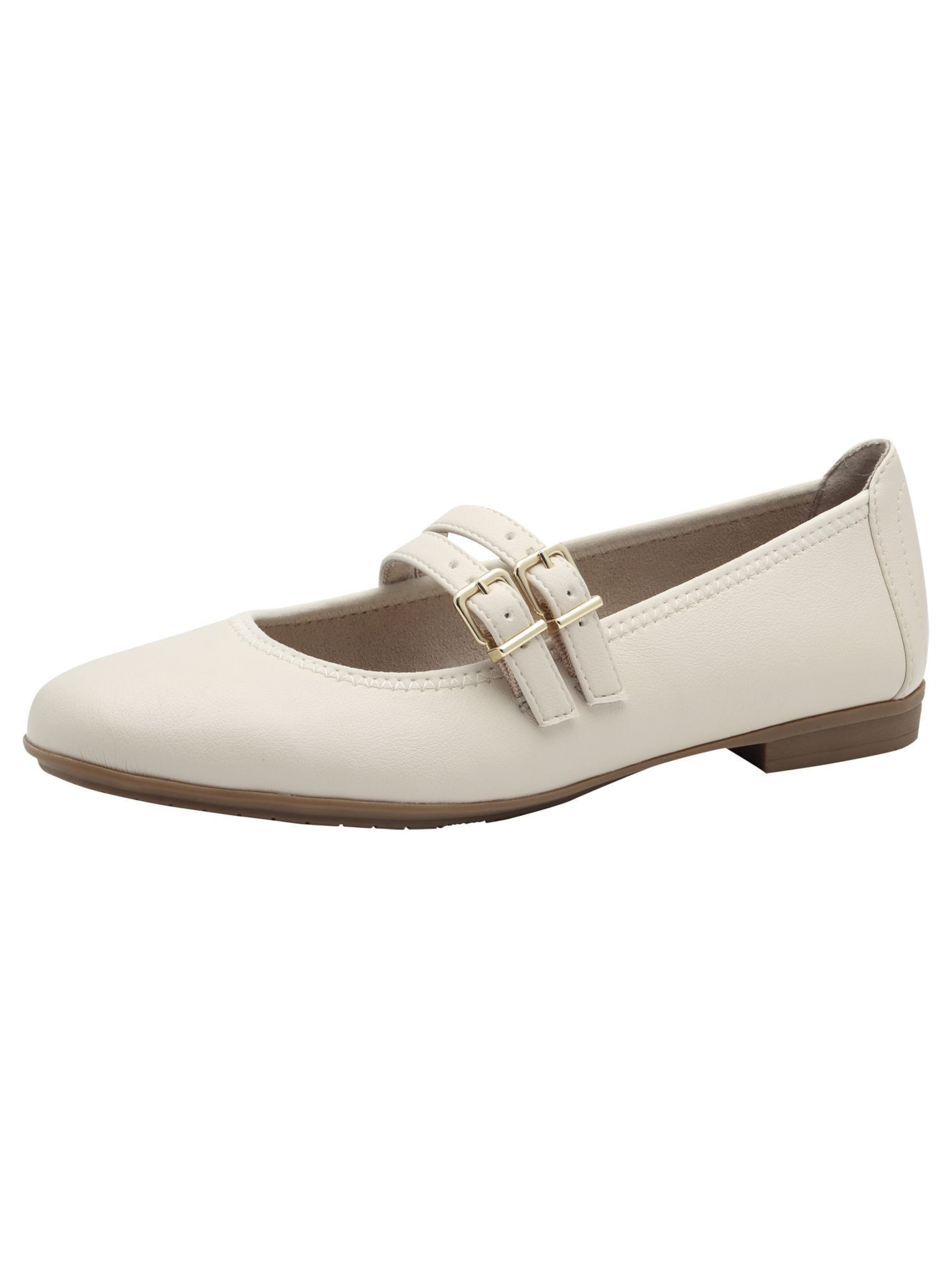 JANA Ballerina in Beige: Vorderseite