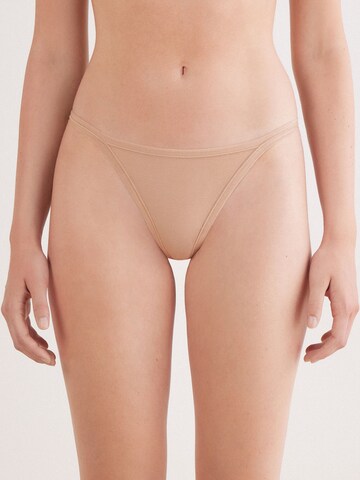 INTIMISSIMI String in Beige: Vorderseite