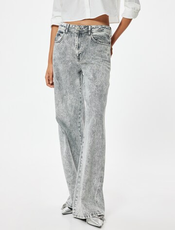 Koton Wide leg Jeans in Grey: front