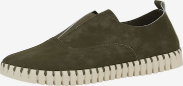 ILSE JACOBSEN Slipper 'Tulip' in Grün: Vorderseite