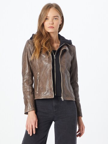 Gipsy Between-Season Jacket 'Reni' in Brown: front