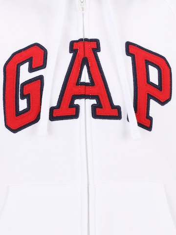 Gap Petite Bluza rozpinana 'HERITAGE' w kolorze biały