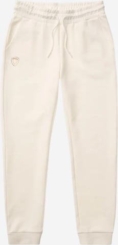 Regular Pantalon Blauer en blanc : devant