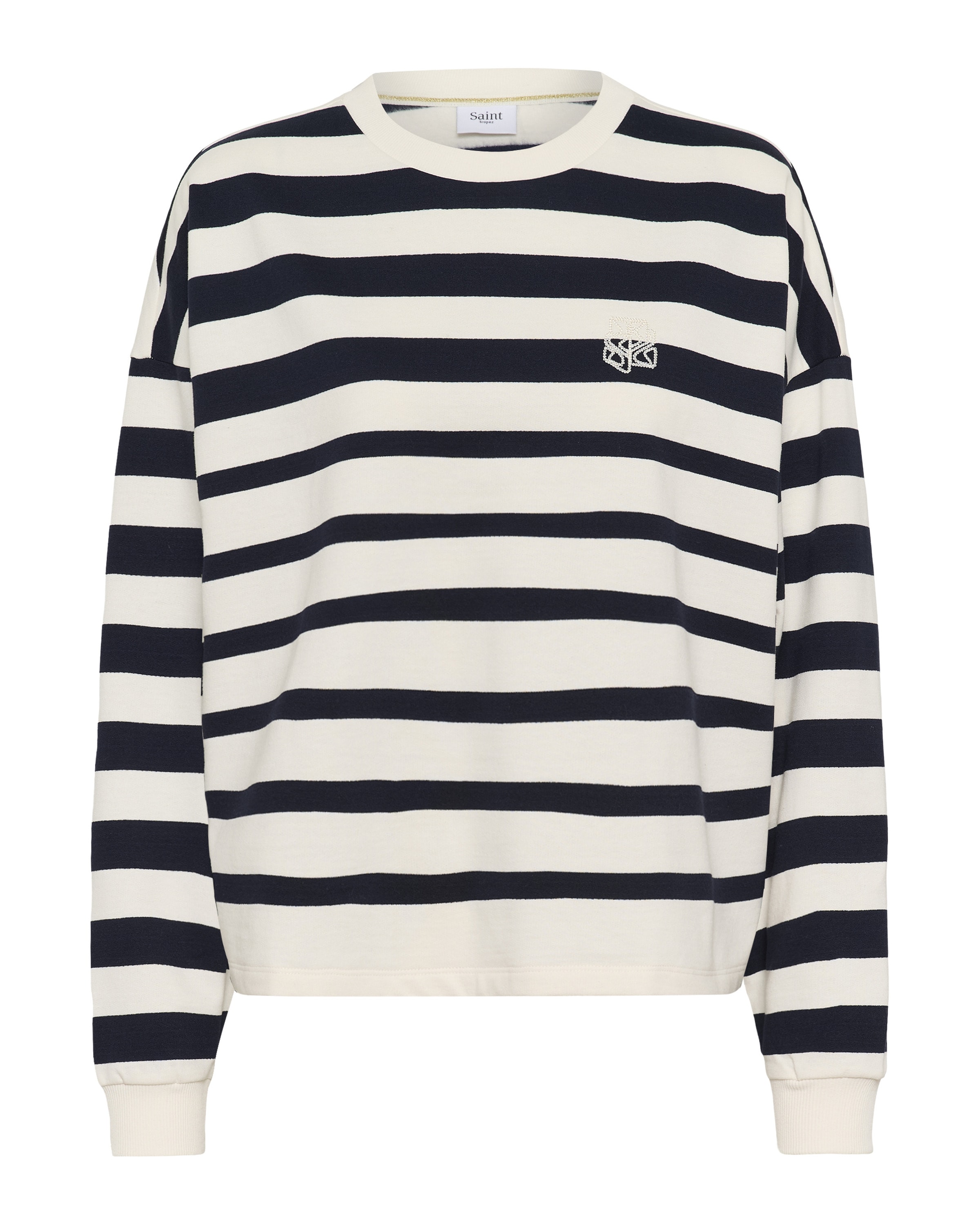 Sweat-shirt 'Philene' SAINT TROPEZ en beige : devant