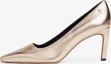 TOMMY HILFIGERCipele s potpeticom - zlatna boja: prednji dio
