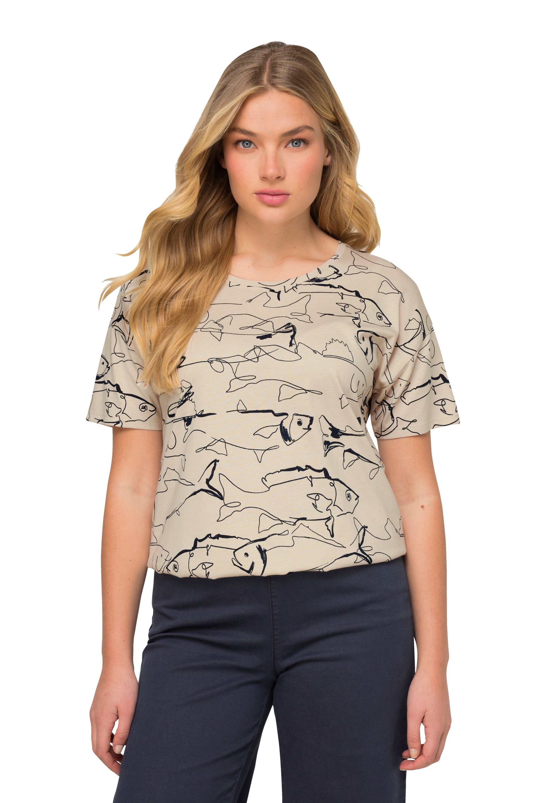 LAURASØN Shirt in Beige: front