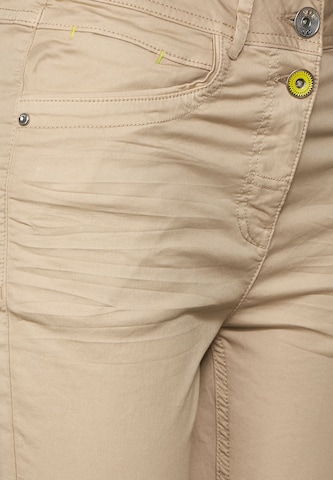 CECIL Slimfit Jeans in Beige