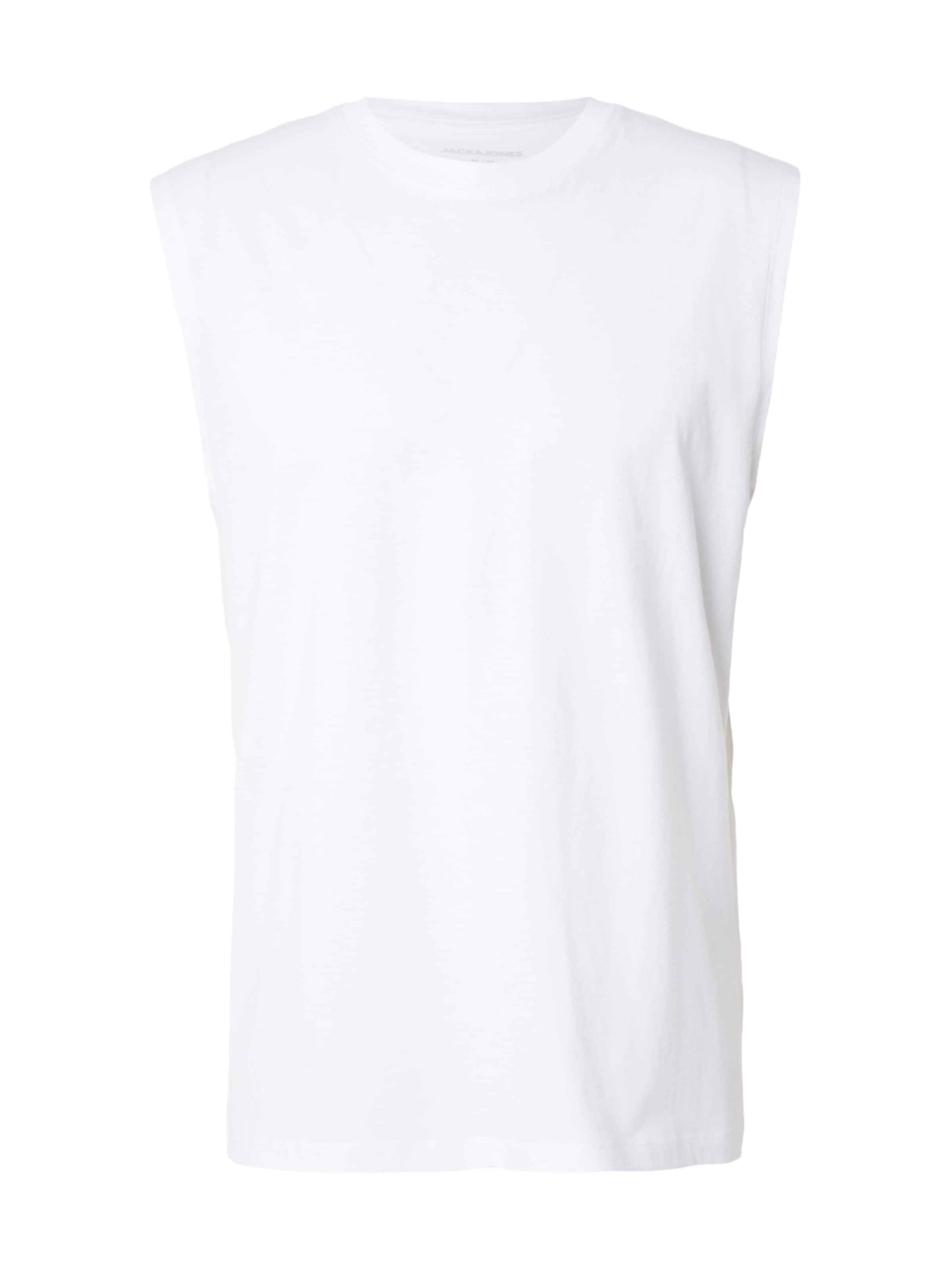JACK & JONES Top 'JJSIMON' in weiß, Produktansicht