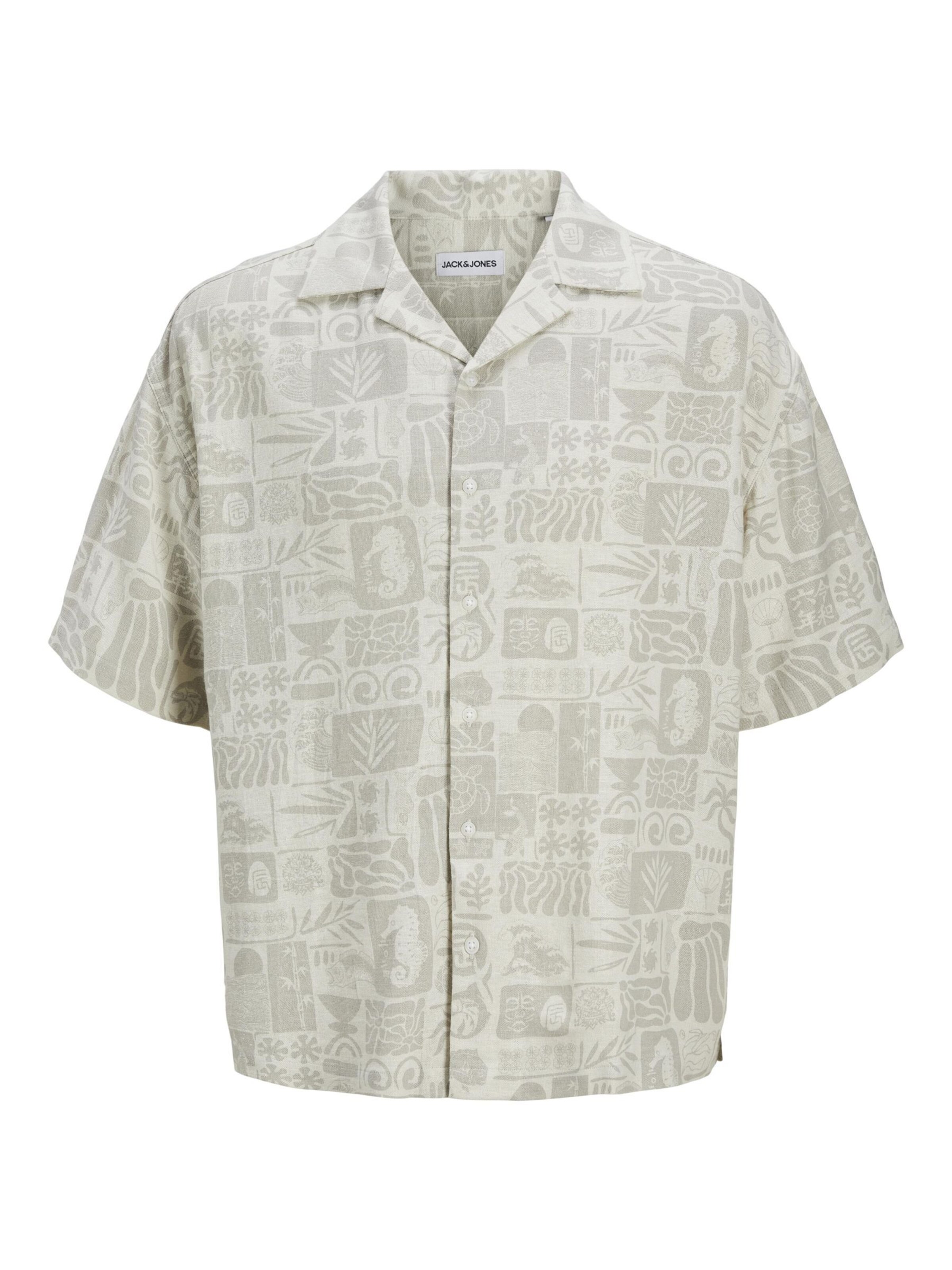 JACK & JONES Overhemd in Grijs: voorkant