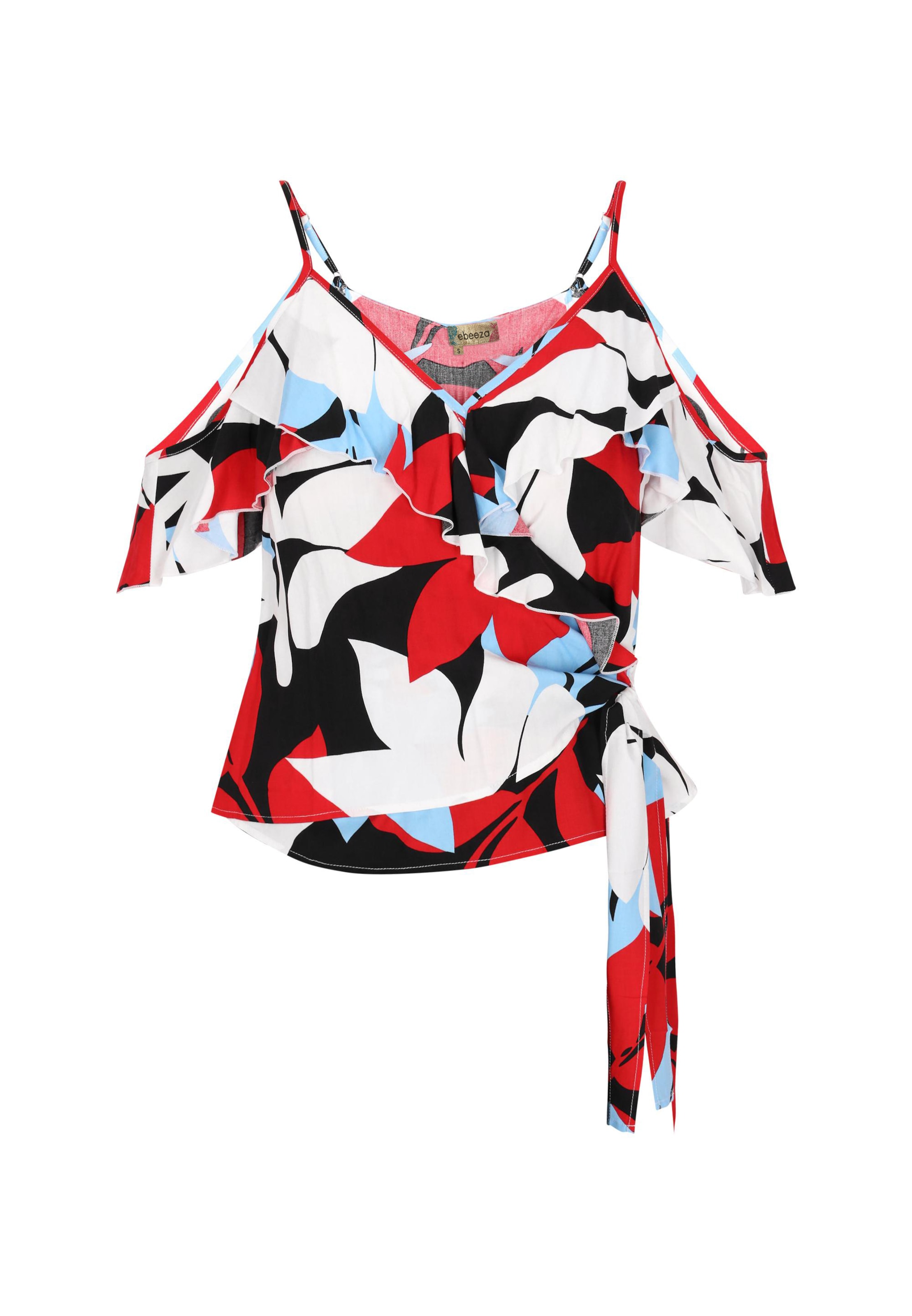 ebeeza - Blusa 'Fashion Look' em mistura de cores: frente