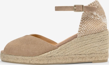 Castañer Espadrillo 'Bianca' värissä beige: etupuoli