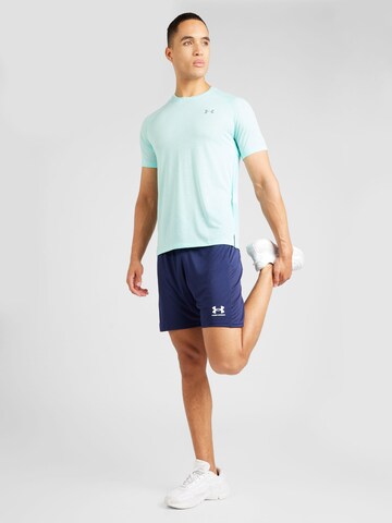 UNDER ARMOUR Regular Sportshorts 'Challenger' in Blau