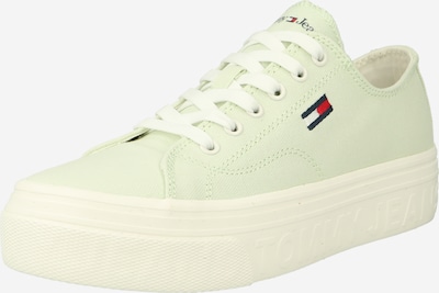 Tommy Jeans Sneaker low i navy / mint / rød / hvid, Produktvisning