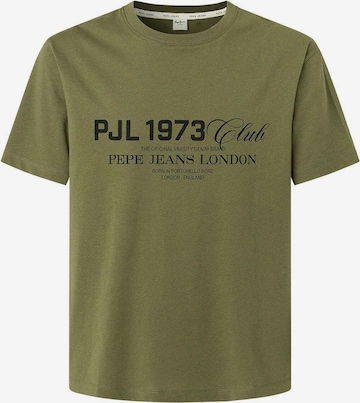 Pepe Jeans Shirt 'Malcom' in Green: front