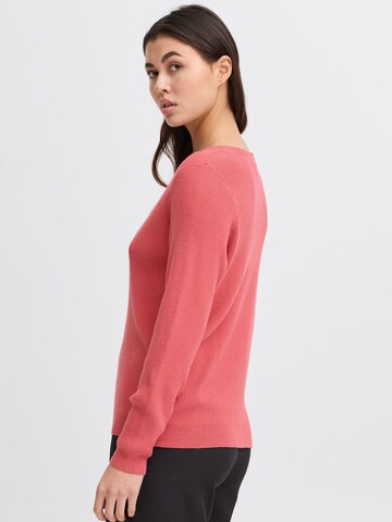 Maglietta ' IHBOSTON V LS ' di ICHI in rosa
