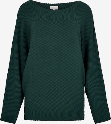 Apricot Textured Knit Lightweight Jumper ' ' in Grün: Vorderseite