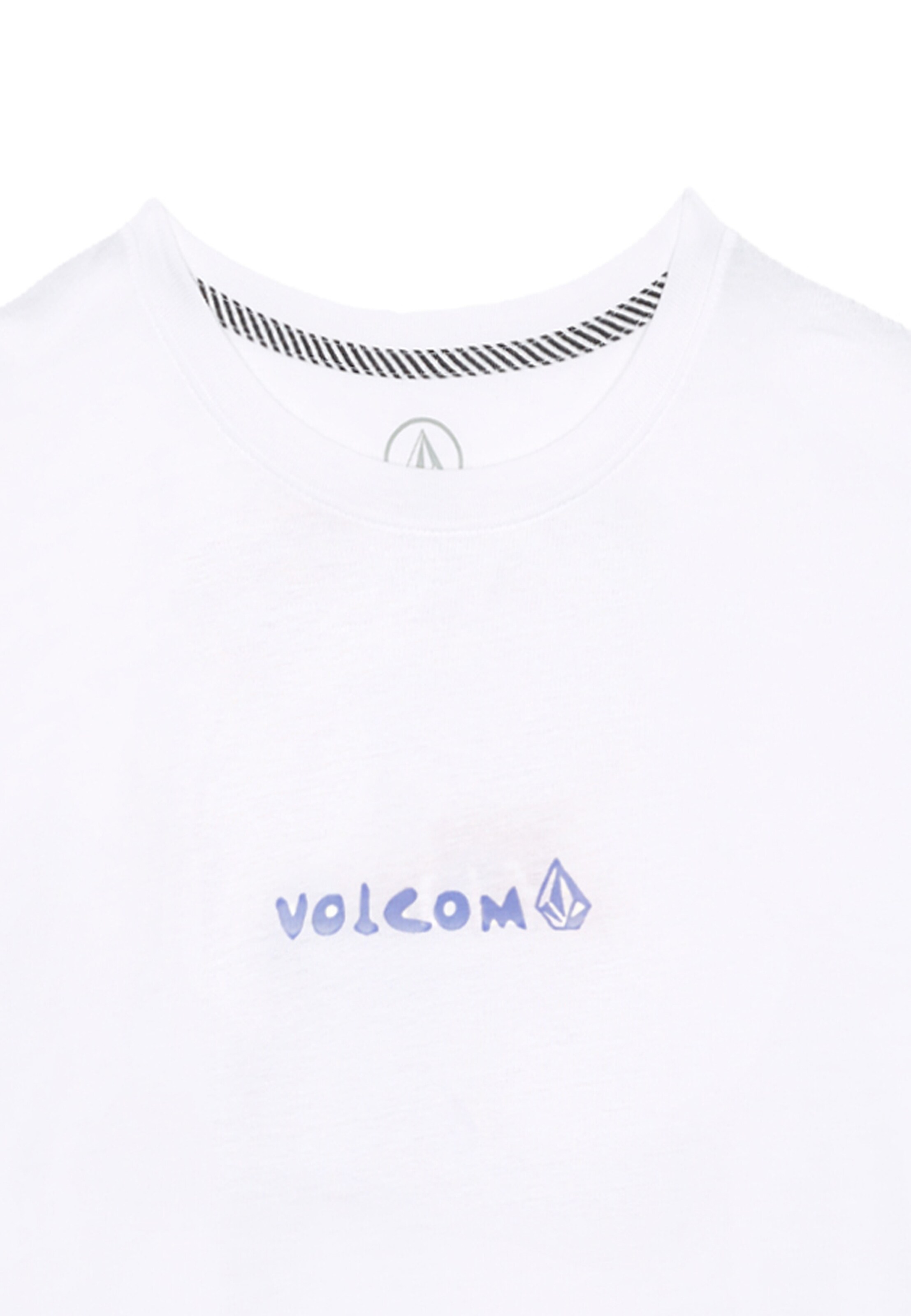 T-Shirt 'Weirdcard' Volcom en blanc