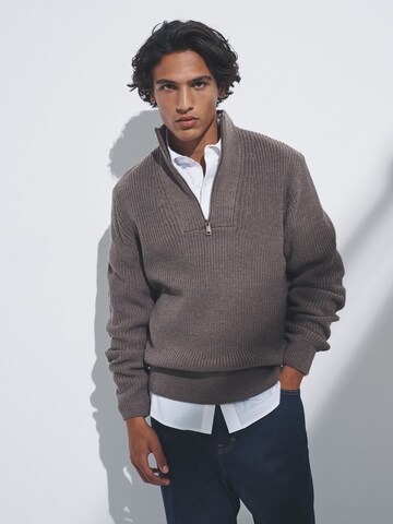 The Set Πουλόβερ σε μπλε: μπροστά