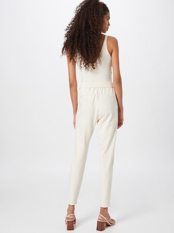 VERO MODA Tapered Pleat-front trousers 'Eva' in White