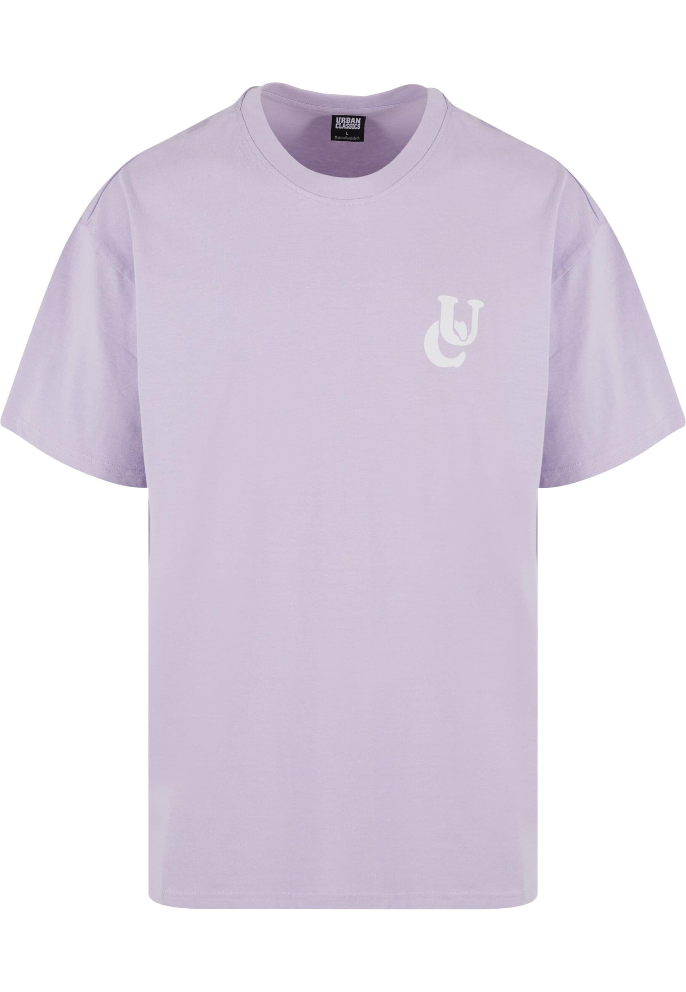 Urban Classics Тениска в лилав: отпред