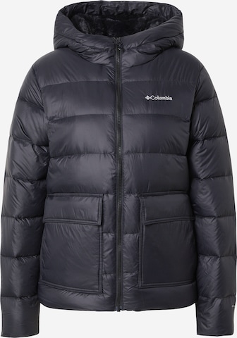 COLUMBIA Куртка в спортивном стиле в Черный: спереди