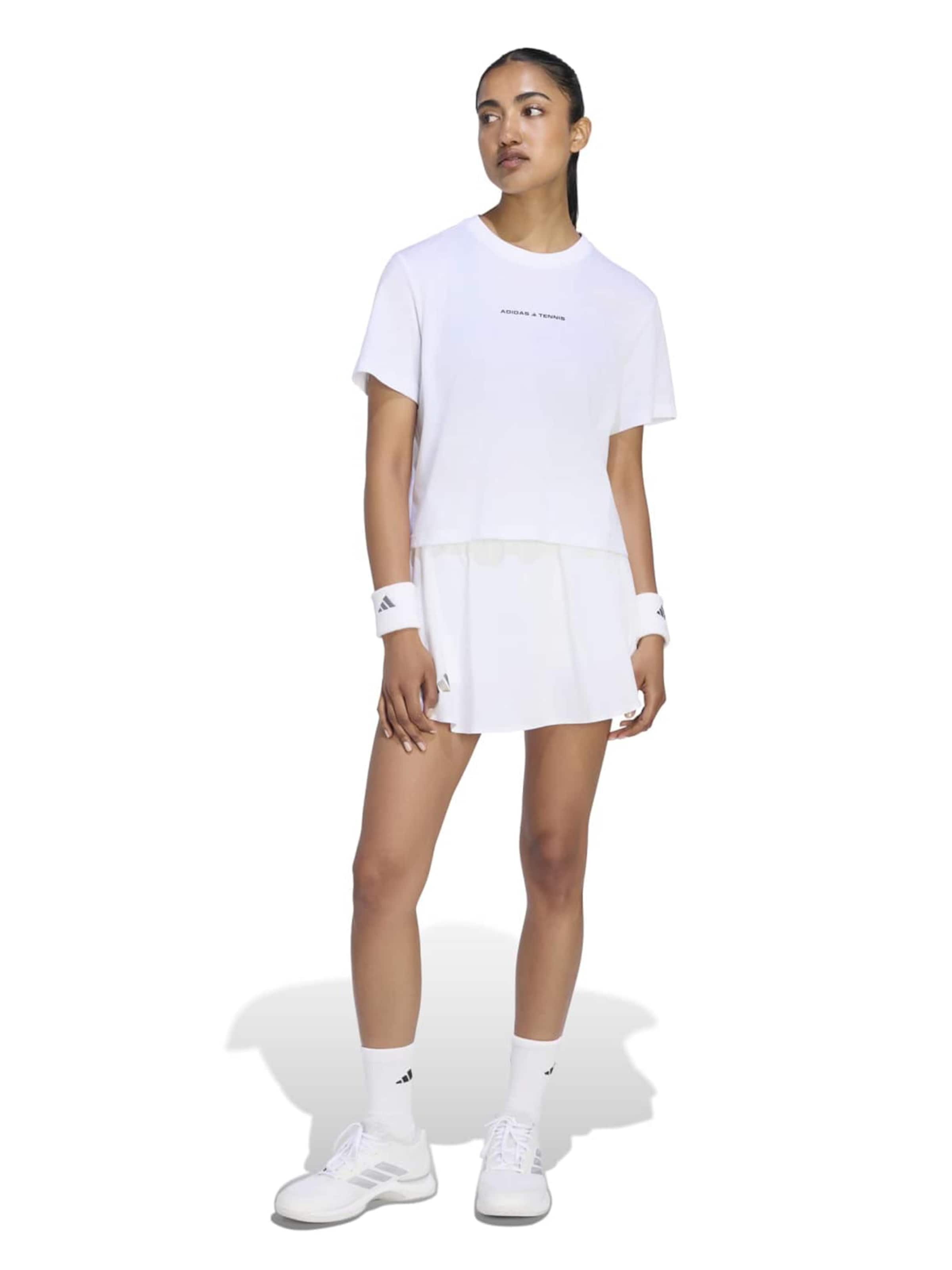 ADIDAS PERFORMANCE - Camiseta funcional 'TNS CLTR' en blanco