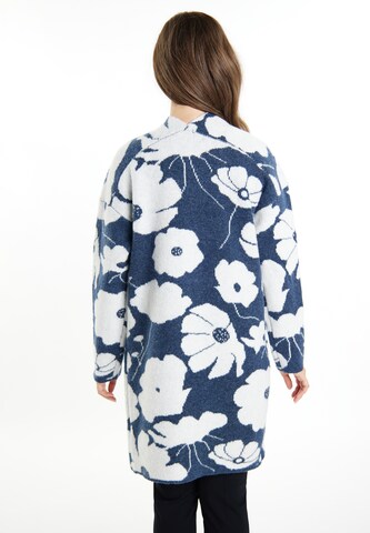 Usha Knit cardigan 'Lurea' in Blue