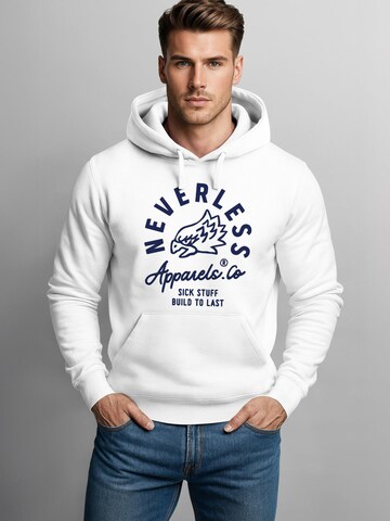 Neverless Sweatshirt 'Adler' in White