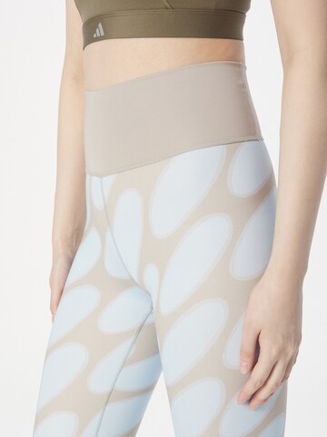 Skinny Pantalon de sport 'Marimekko Optime' ADIDAS SPORTSWEAR en bleu
