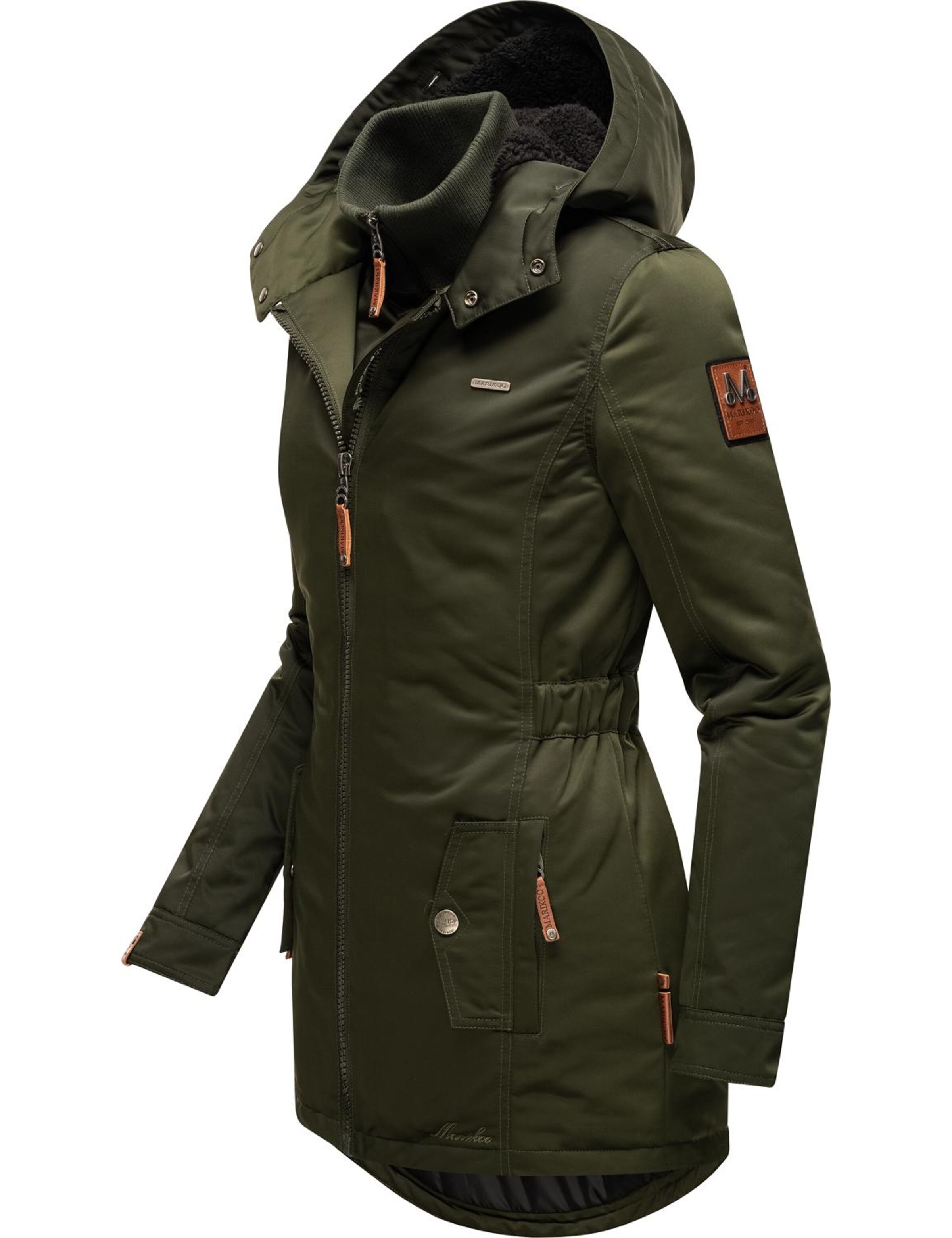 Cappotto invernale 'Sanakoo' di MARIKOO in verde