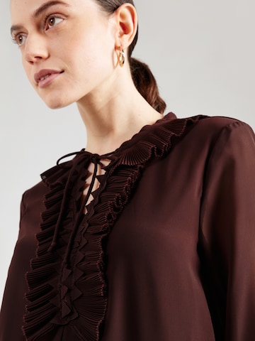 VERO MODA Blouse 'VMDORA' in Brown