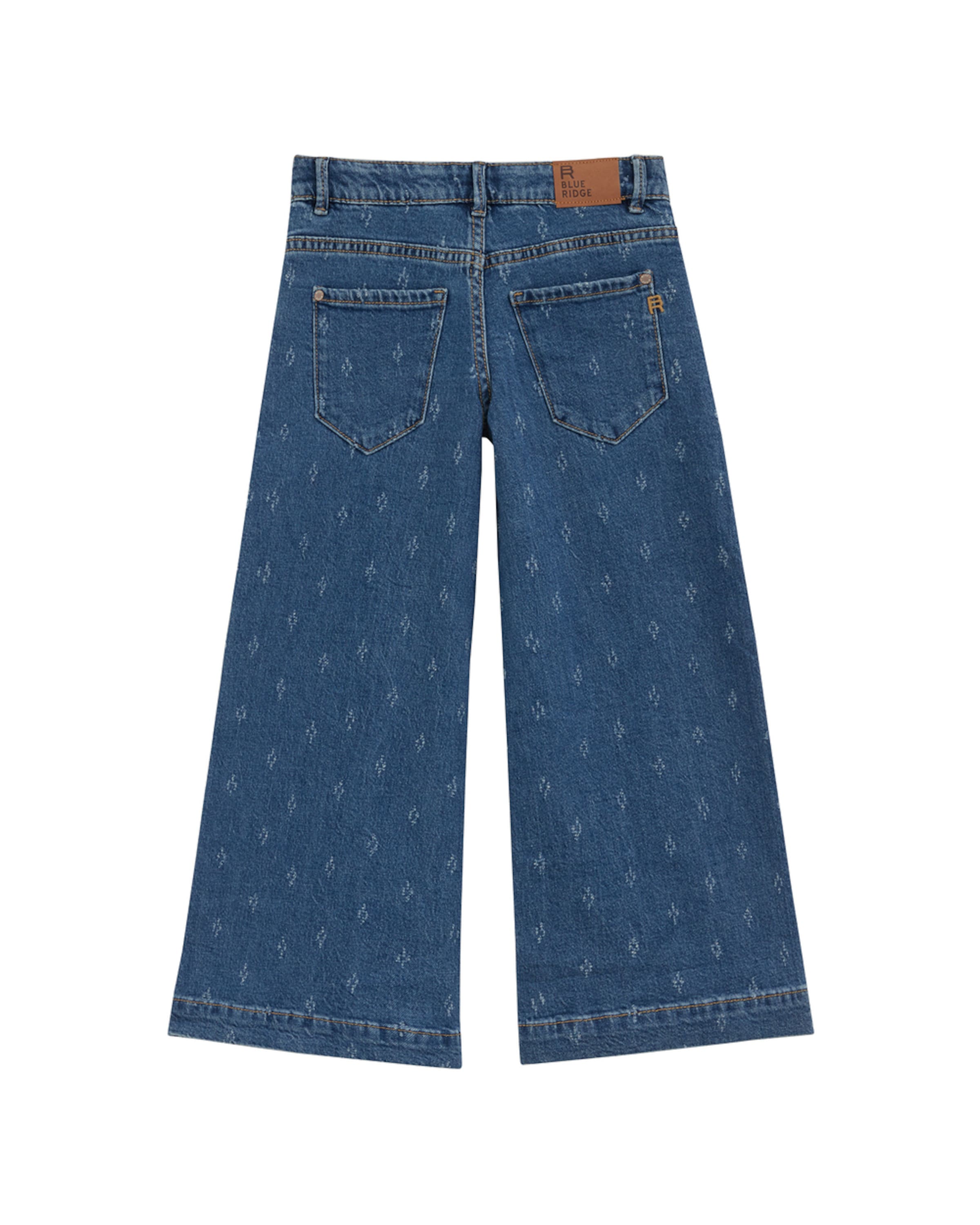 WE Fashion Wide leg Jeans in Blauw