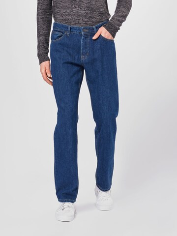 Urban Classics - Loosefit Vaquero en azul: frente