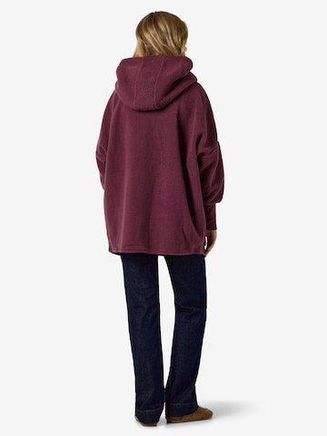 Noisy may Fleece jacket 'NMCOZY' in Red